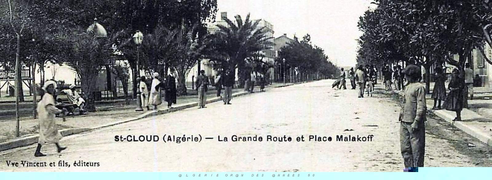 751- Saint Cloud - La Grande Route et la Place Malakoff2.jpg